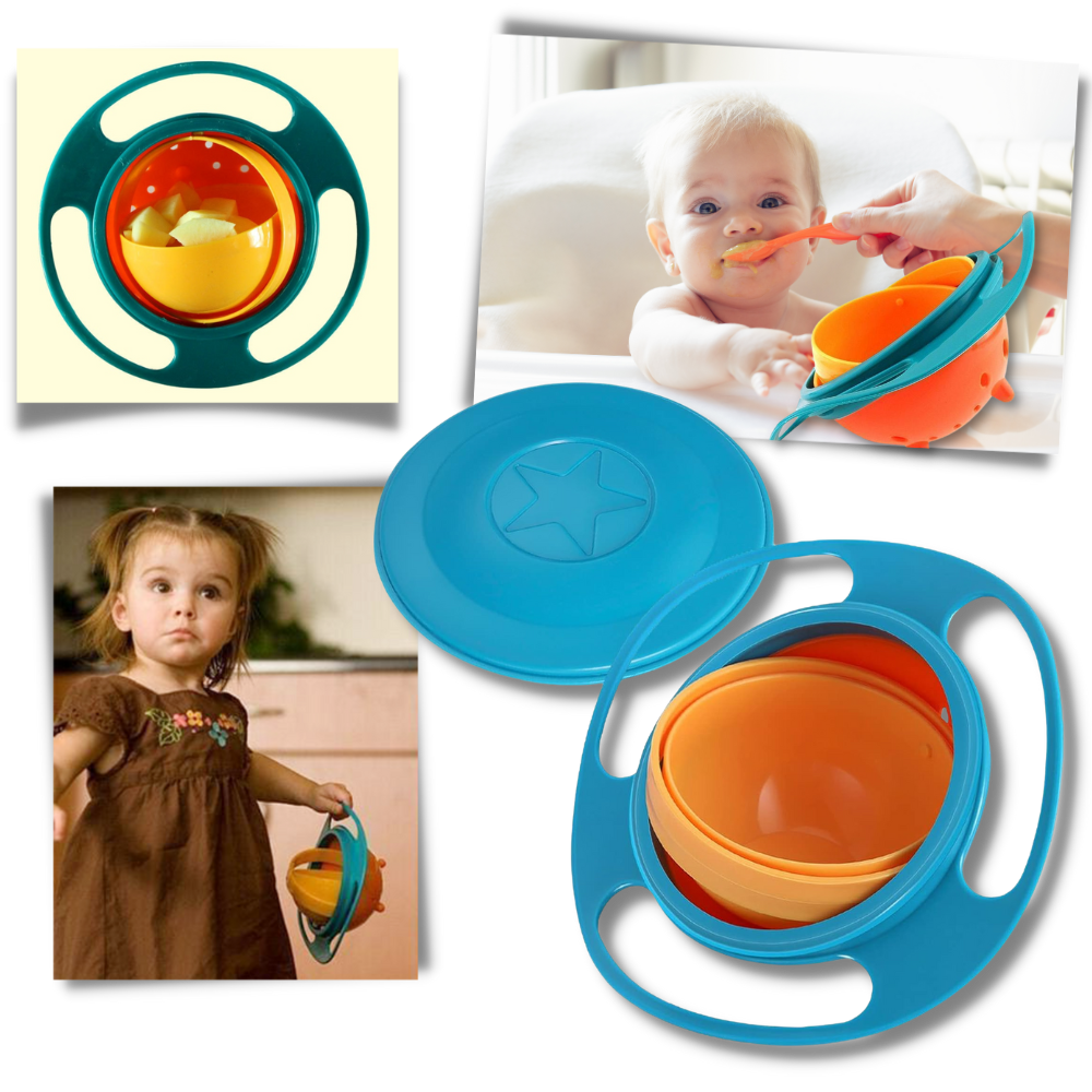 Bol gyroscopique universel pour bébé