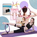 Anneau Pilates pour tonifier le corps