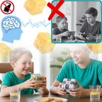 Cube labyrinthe Brain Builder puzzle 3D à bille