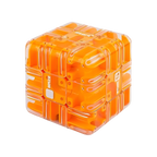 Cube labyrinthe Brain Builder puzzle 3D à bille