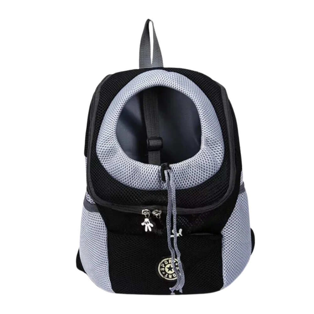 Sac à dos respirant de transport pour chien
