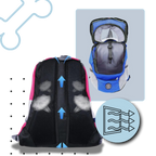 Sac à dos respirant de transport pour chien