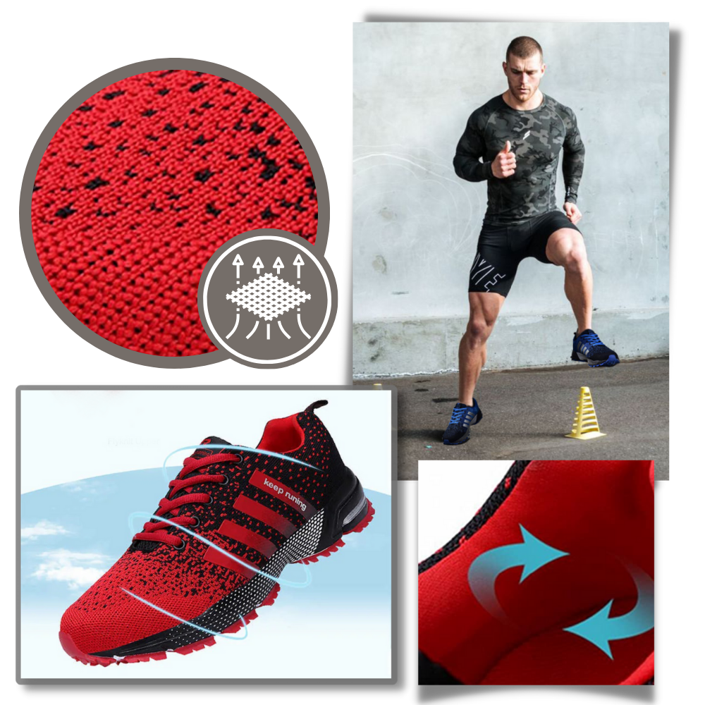 Chaussures de sport respirantes pour homme