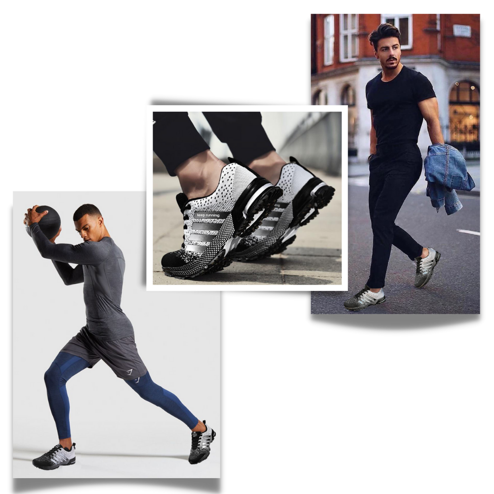 Chaussures de sport respirantes pour homme