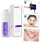 Dentifrice violet éclaircissant