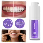 Dentifrice violet éclaircissant