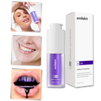 Dentifrice violet éclaircissant