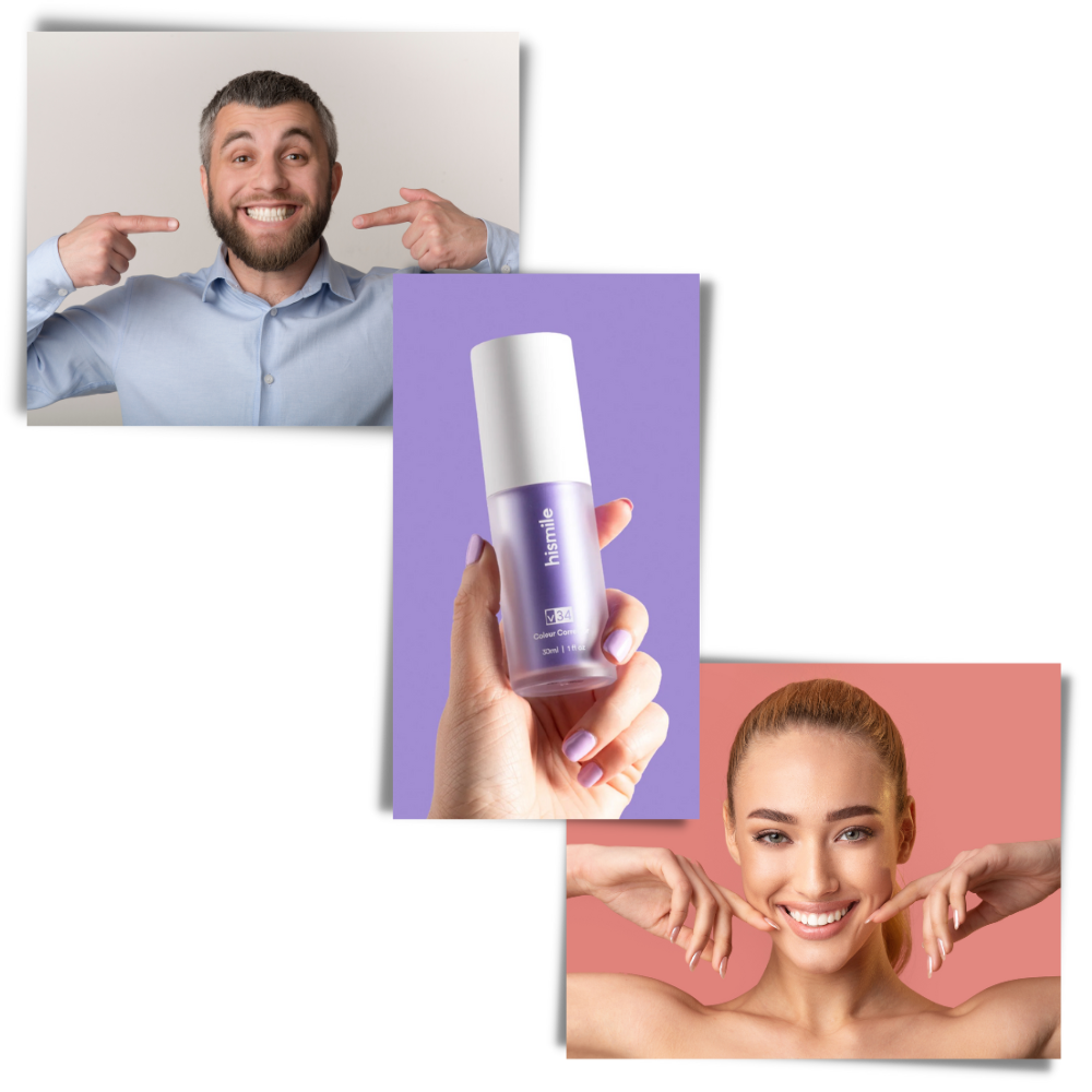 Dentifrice violet éclaircissant