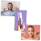 Dentifrice violet éclaircissant