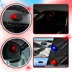 Lampe d'alarme solaire pour voiture