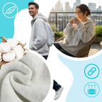 Sweat à capuche avec sac à dos intégré