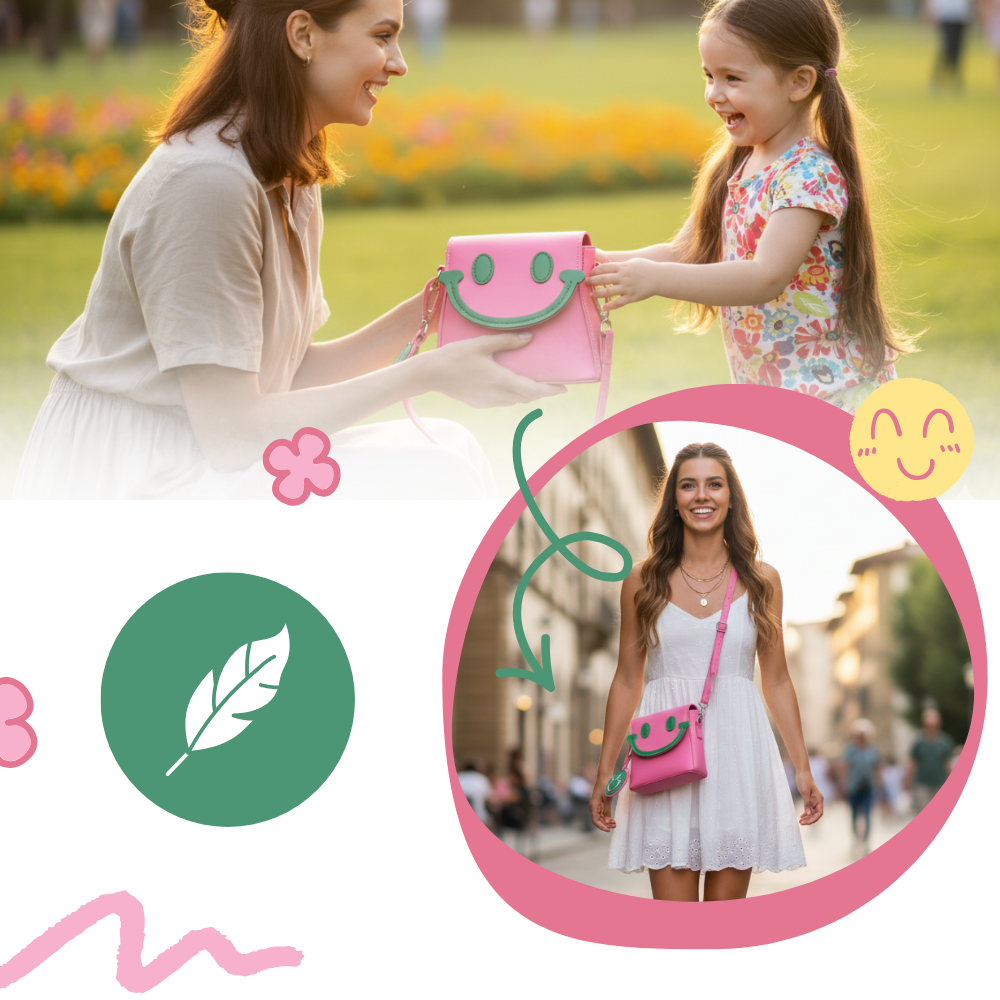 Mini sac à bandoulière Smiley