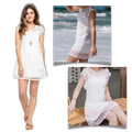 Robe chic en dentelle boho