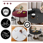 Nappe de table ronde