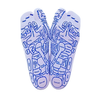 Chaussettes de réflexologie pour améliorer la circulation sanguine