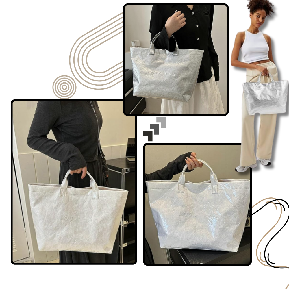 Grand sac fourre-tout imperméable classique