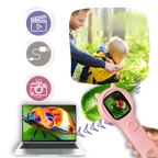 Microscope portable à visibilité optimale
