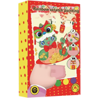 Kit peinture à pois et raclette pour enfants