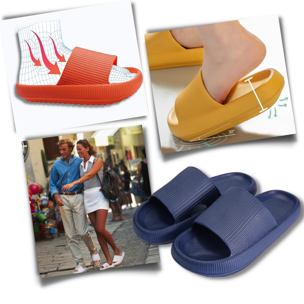 Sandales orthopédiques d'été colorées