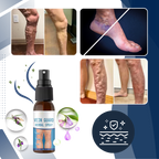 Spray hydratant rafraîchissant pour les jambes