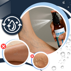 Spray hydratant rafraîchissant pour les jambes
