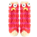 Chaussettes Funky en velours corail