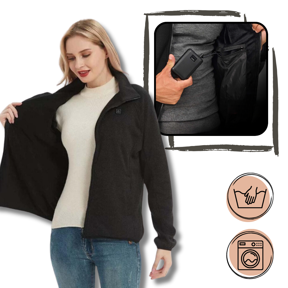 Veste polaire chauffante
