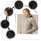 Veste polaire chauffante