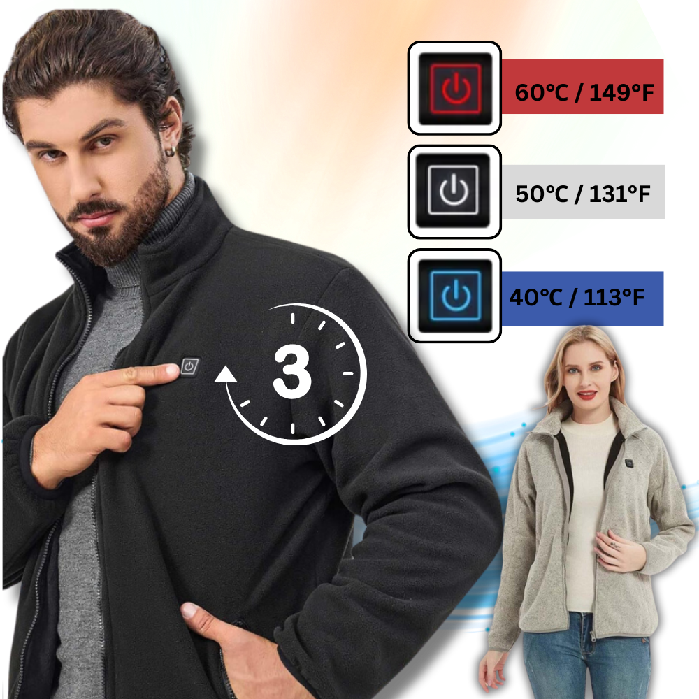 Veste polaire chauffante