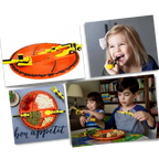 Ensemble d'assiettes et couverts Créatifs