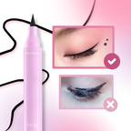 Eyeliner double têtes avec tampons de motifs