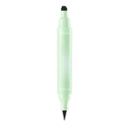 Eyeliner double têtes avec tampons de motifs