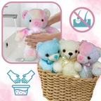 Peluche lumineuse LED en forme d'ourson