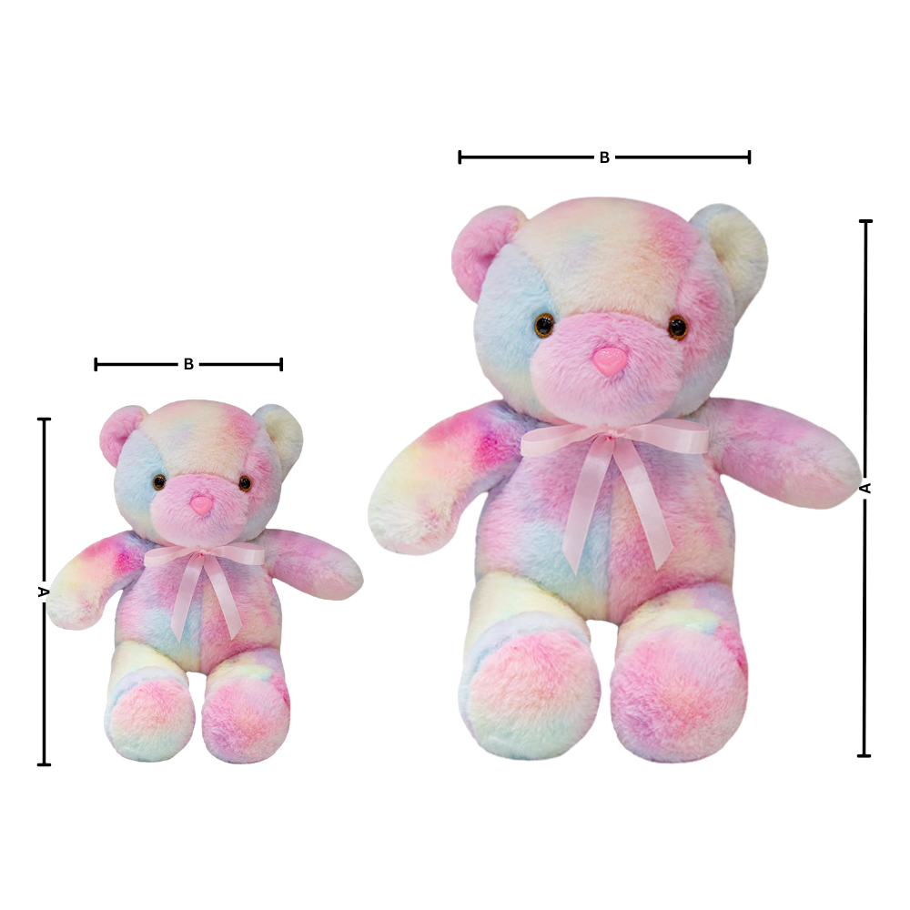 Peluche lumineuse LED en forme d'ourson