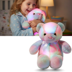 Peluche lumineuse LED en forme d'ourson