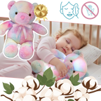 Peluche lumineuse LED en forme d'ourson