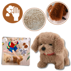Jouet interactif chiot câlin