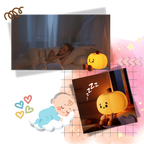 Veilleuse citrouille mignonne et triste