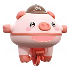 Jouet cochon équilibriste mignon