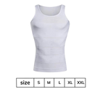 Maillot de corps amincissant discret pour hommes