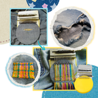 Mini métier à raccommoder tissu DIY