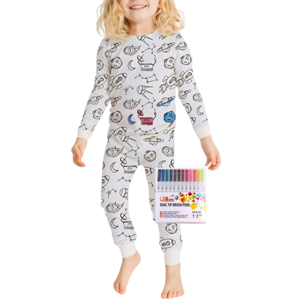 Pyjama à colorier