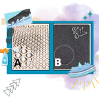 Tapis désinfectant à double zone de nettoyage