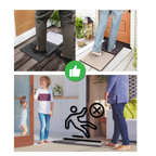 Tapis désinfectant à double zone de nettoyage