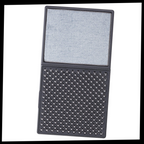 Tapis désinfectant à double zone de nettoyage