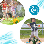 Jeu de baseball à jet d'eau