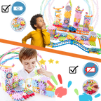 Jouet éducatif à engrenages électriques