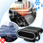 Dégivreur portable pour voiture 2 en 1