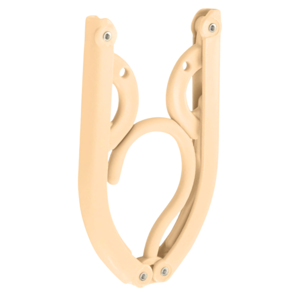 Cintres pliables double taille