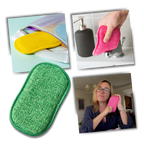 Éponge à vaisselle durable et réutilisable